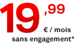19,9 euros par mois